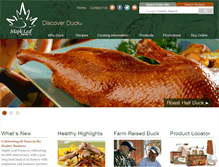 Tablet Screenshot of mapleleaffarms.com